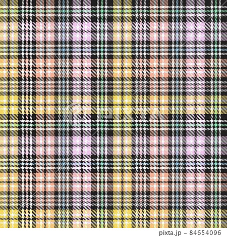 Rainbow Plaid Tartan Checkered Seamless Pattern 84654096