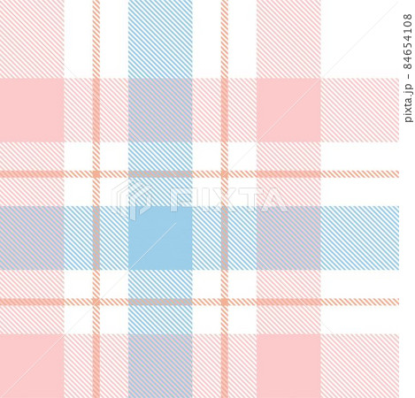 Rainbow Plaid Tartan Checkered Seamless Pattern 84654108