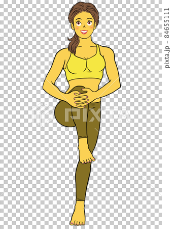 フィットネスインストラクターの女性 フィットネスインストラクターの女性 84655111