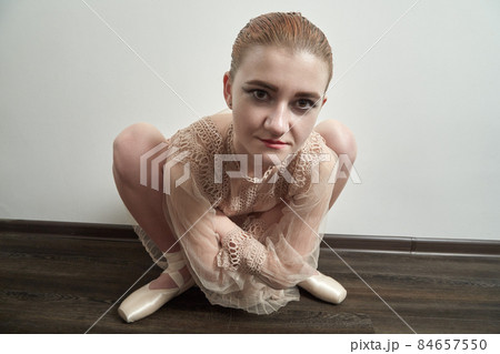 young pretty ballerina 84657550