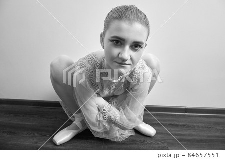 young pretty ballerina 84657551