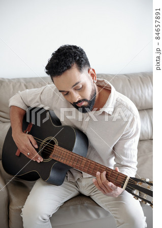 Talented Man Composing Music Talented Man Composing Music 84657891