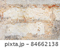 Old brick wall texture pattern. Vintage cement background material 84662138