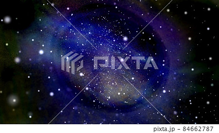 【宇宙背景】幻想的な宇宙イメージ 84662787