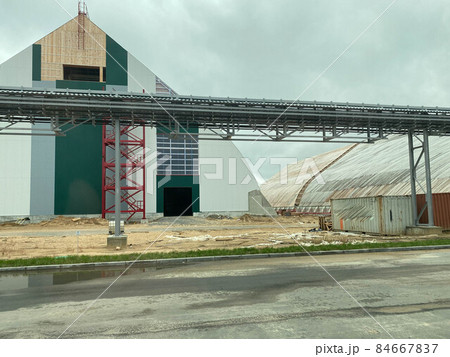 Modern, Empty, Brand New, Huge Storehouse 84667837