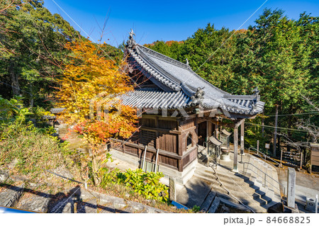 【第8番札所】熊谷寺　本堂【四国八十八箇所】 84668825