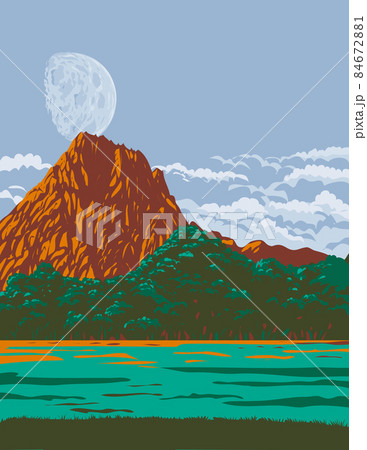 Spring Mountain Ranch State Park Within the Red Rock Canyon National Conservation Area Nevada USA WPA Poster Art Spring Mountain Ranch State Park Within the Red Rock Canyon National Conservation Area Nevada USA WPA Poster Art 84672881