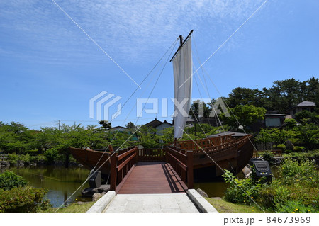 千石船（北前船）日和山公園 日本遺産 84673969