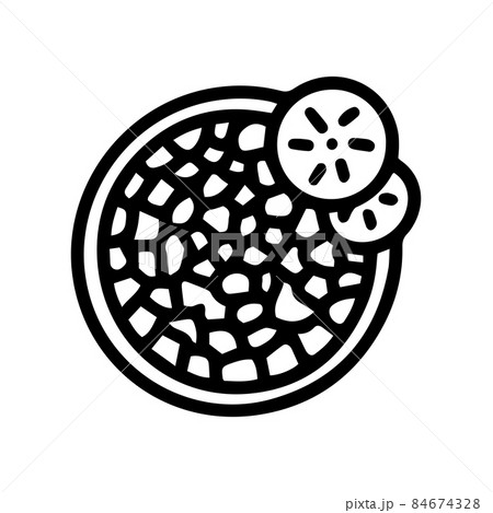 pico de gallo line vector doodle simple icon pico de gallo line vector doodle simple icon 84674328