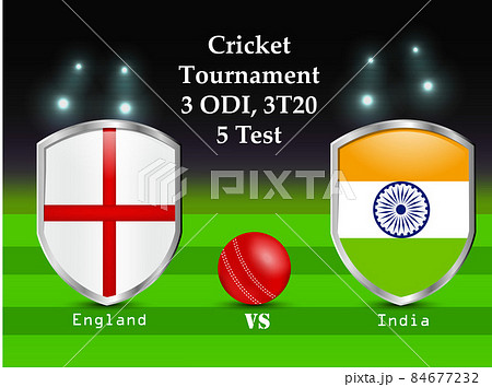 illustration of Cricket Sport Background 84677232