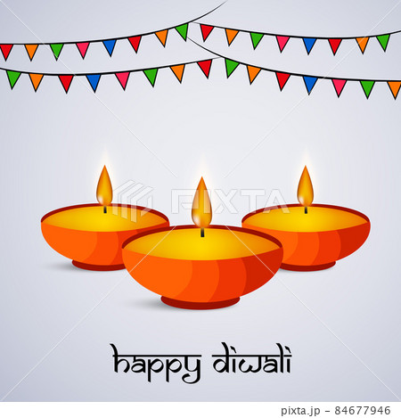 illustration of hindu festival Diwali illustration of hindu festival Diwali 84677946