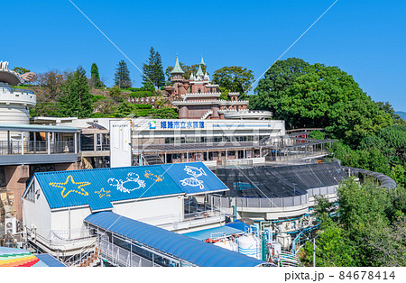 兵庫県姫路市　快晴の姫路市立水族館 84678414