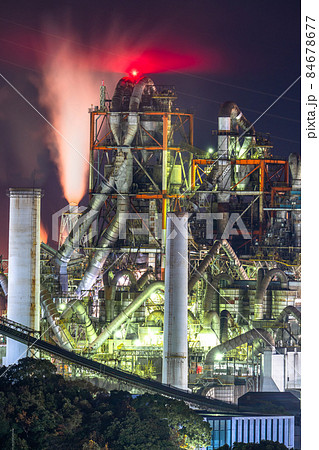 《福岡県》北九州の工場夜景・苅田町 84678677