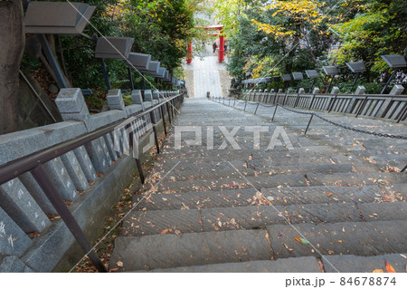 愛宕神社の出世の石段(東京都港区) 愛宕神社の出世の石段(東京都港区) 84678874