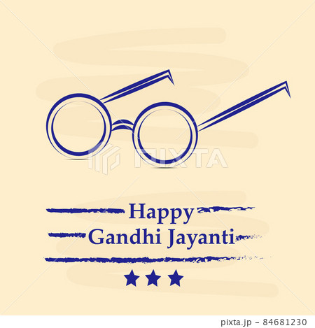 Gandhi Jayanti background - Stock Illustration [84681230] - PIXTA