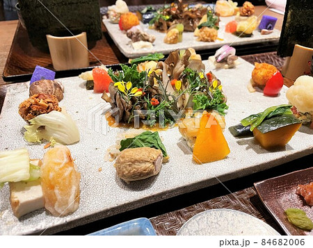 京料理　ランチプレート　手織り寿司 84682006