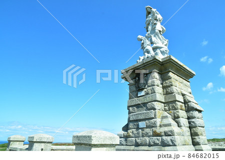 フランス・ブルターニュ最西端ラ岬のノートルダム像 84682015