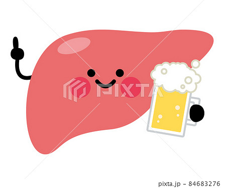 肝臓 キャラクター 飲酒 肝臓 キャラクター 飲酒 84683276