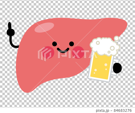 肝臓 キャラクター 飲酒 肝臓 キャラクター 飲酒 84683276