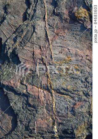 Very hard rock texture, natural blue stone texture 84683603