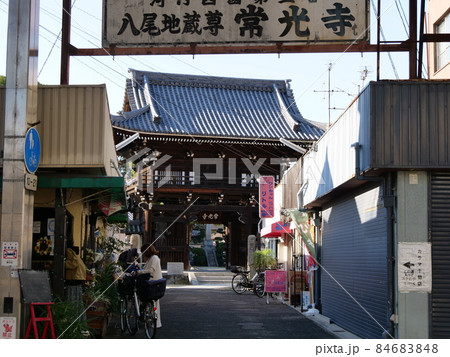大阪　八尾市　常光寺　山門（初冬） 84683848