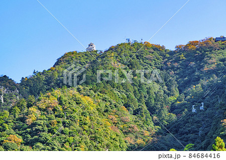 岐阜県　金華山（きんかざん）と岐阜城 84684416