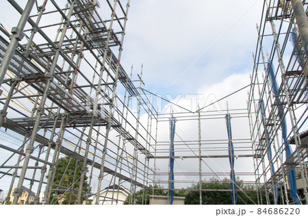 建設現場 足場 建設現場 足場 84686220