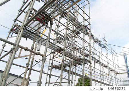 建設現場 足場 建設現場 足場 84686221