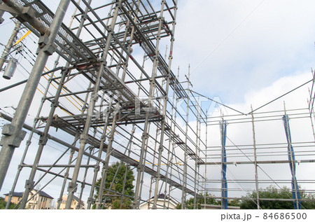 建設現場 足場 建設現場 足場 84686500
