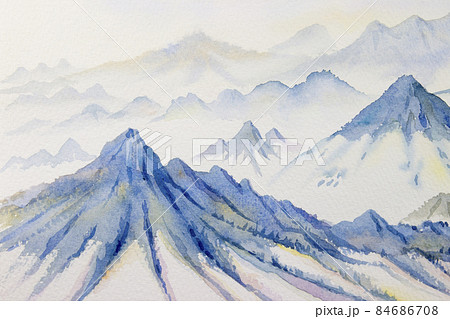 Painting illustration scenery high scenic. Painting illustration scenery high scenic. 84686708