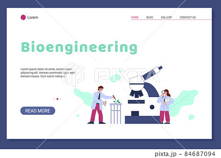 Bioengineering, gene therapy, genetic research in biochemical laboratory Bioengineering, gene therapy, genetic research in biochemical laboratory 84687094