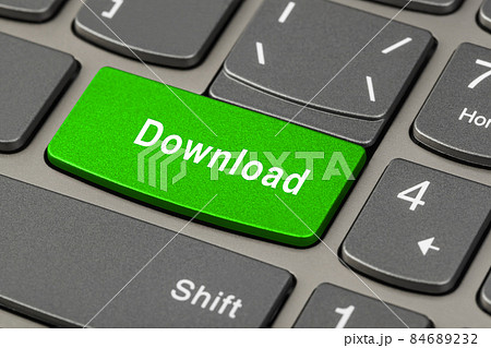 Computer notebook keyboard with Download key 84689232