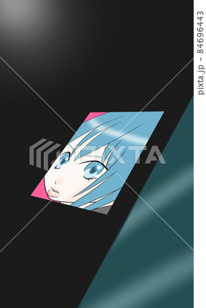 アニメキャラクターのイメージイラスト(4) 84696443