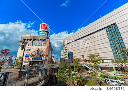 埼玉県 川口市 川口駅東口の都市風景 埼玉県 川口市 川口駅東口の都市風景 84698581