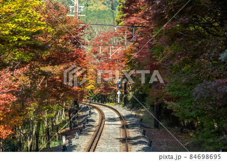 秋の貴船神社と周辺の風景 秋の貴船神社と周辺の風景 84698695