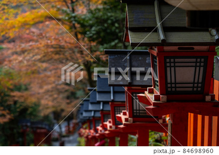 秋の貴船神社と周辺の風景 秋の貴船神社と周辺の風景 84698960