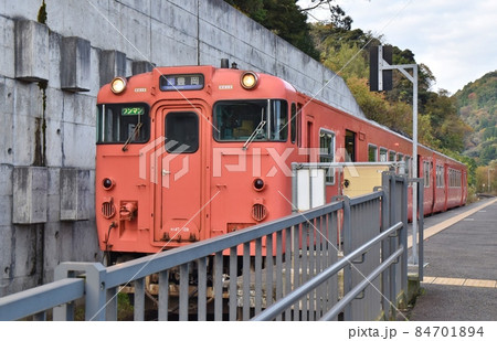餘部駅と山陰本線車両　兵庫 84701894