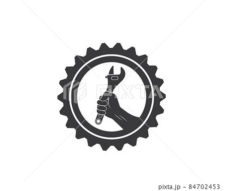 wrench icon vector of automotive service illustration 84702453