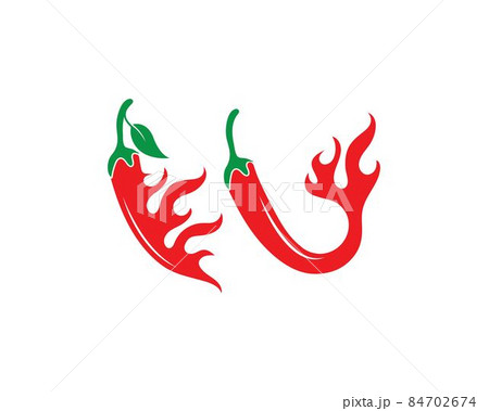 Chili logo vector template design 84702674