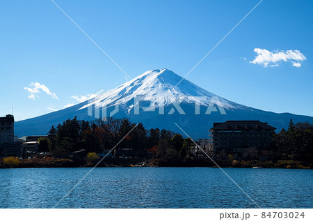 河口湖からの富士山 河口湖からの富士山 84703024