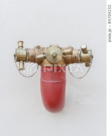 junction fire hydrant on white background 84704232