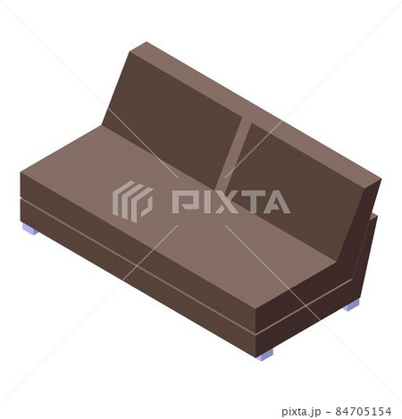 Folding furniture icon, isometric style 84705154
