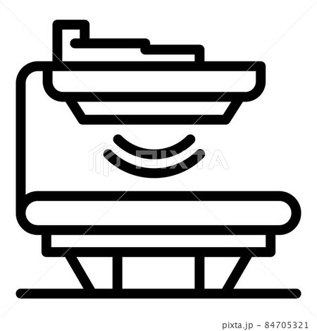 Medical X ray scanner icon, outline style 84705321