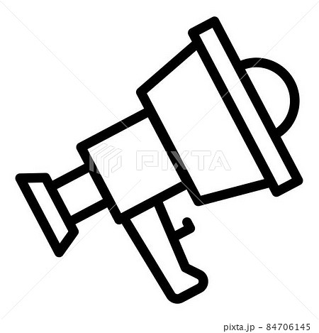 Lifecycle megaphone icon, outline style 84706145