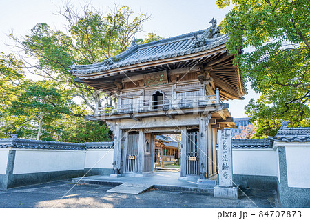 【第9番札所】法輪寺　仁王門【四国八十八箇所】 84707873
