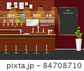 Empty restaurant concept. 84708710