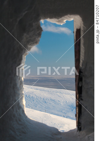 Hibiny mountains snow ski season in Kirovsk Hibiny mountains snow ski season in Kirovsk 84710207