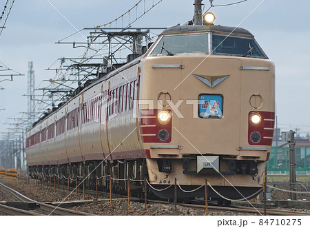 北陸本線 美川-加賀笠間 JR西日本 485系 A04編成(京都) 雷鳥 北陸本線 美川-加賀笠間 JR西日本 485系 A04編成(京都) 雷鳥 84710275