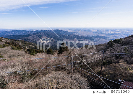 筑波山 女体山山頂からの風景 筑波山 女体山山頂からの風景 84711049
