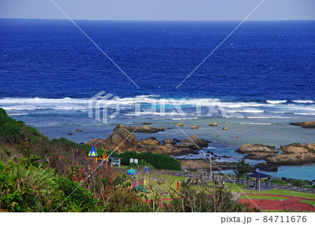 奄美の笠利町のあやまる岬観光公園 84711676